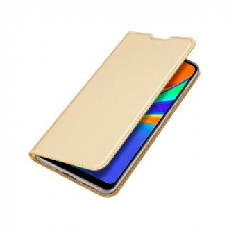 Dux Ducis Skin Pro Book Δερματίνης για Xiaomi Redmi 9C Χρυσό