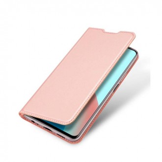Dux Ducis Skin Pro Book Δερματίνης για Xiaomi Redmi Note 9T Ροζ