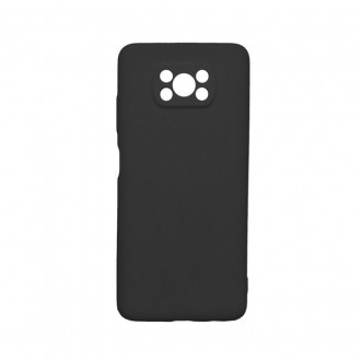 OEM Back Cover Θήκη Ενισχυμένης Σιλικόνης για Xiaomi Poco X3/ X3 Pro Μαύρο