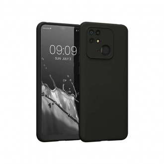 OEM Back Cover Θήκη Ενισχυμένης Σιλικόνης για Xiaomi Redmi 10C Μαύρο