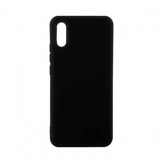 OEM Back Cover Θήκη Ενισχυμένης Σιλικόνης για Xiaomi Redmi 9A/ 9AT Μαύρο