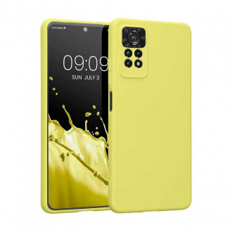 OEM Back Cover Θήκη Ενισχυμένης Σιλικόνης για Xiaomi Redmi Note 11 Pro/ 11 Pro 5G Κίτρινο