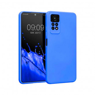 OEM Back Cover Θήκη Ενισχυμένης Σιλικόνης για Xiaomi Redmi Note 11 Pro/ 11 Pro 5G Μπλε