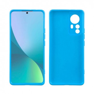 OEM Back Cover Θήκη Ενισχυμένης Σιλικόνης για Xiaomi 12T/ 12T Pro Γαλάζιο