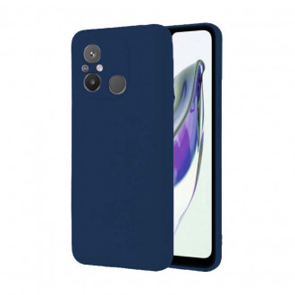 OEM Back Cover Θήκη Ενισχυμένης Σιλικόνης για Xiaomi Redmi 12C Σκουρο Μπλε