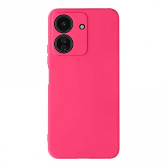 OEM Back Cover Θήκη Ενισχυμένης Σιλικόνης για Xiaomi Redmi 13c Φούξια