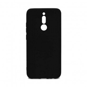 OEM Back Cover Θήκη Λεπτή Σιλικόνης Matte για Xiaomi Redmi 8 Μαύρο