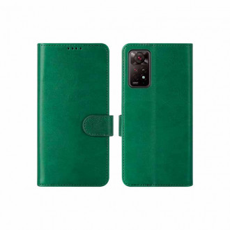OEM Wallet Cover Θήκη Δερματίνης για Xiaomi Redmi Note 11 Pro/ 11 Pro 5G Πράσινο