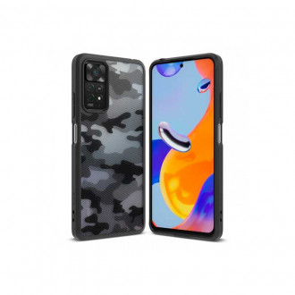 Ringke Fusion X Back Cover Πλαστικό / Σιλικόνης για Xiaomi Redmi Note 11 Pro/ 11 Pro 5G Μαύρο Παραλλαγής