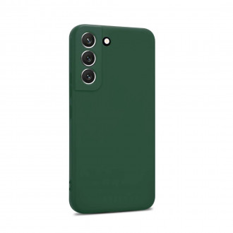 OEM Θήκη Rubber Ενισχυμένης Σιλικόνης για Samsung Galaxy S22 Πράσινο