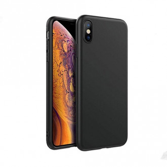 Vivid Θήκη Matte Ενισχυμένης Σιλικόνης για Apple iPhone XS Max Μαύρο