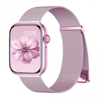 Universal 42-44mm Μεταλλικό Λουράκι Ροζ