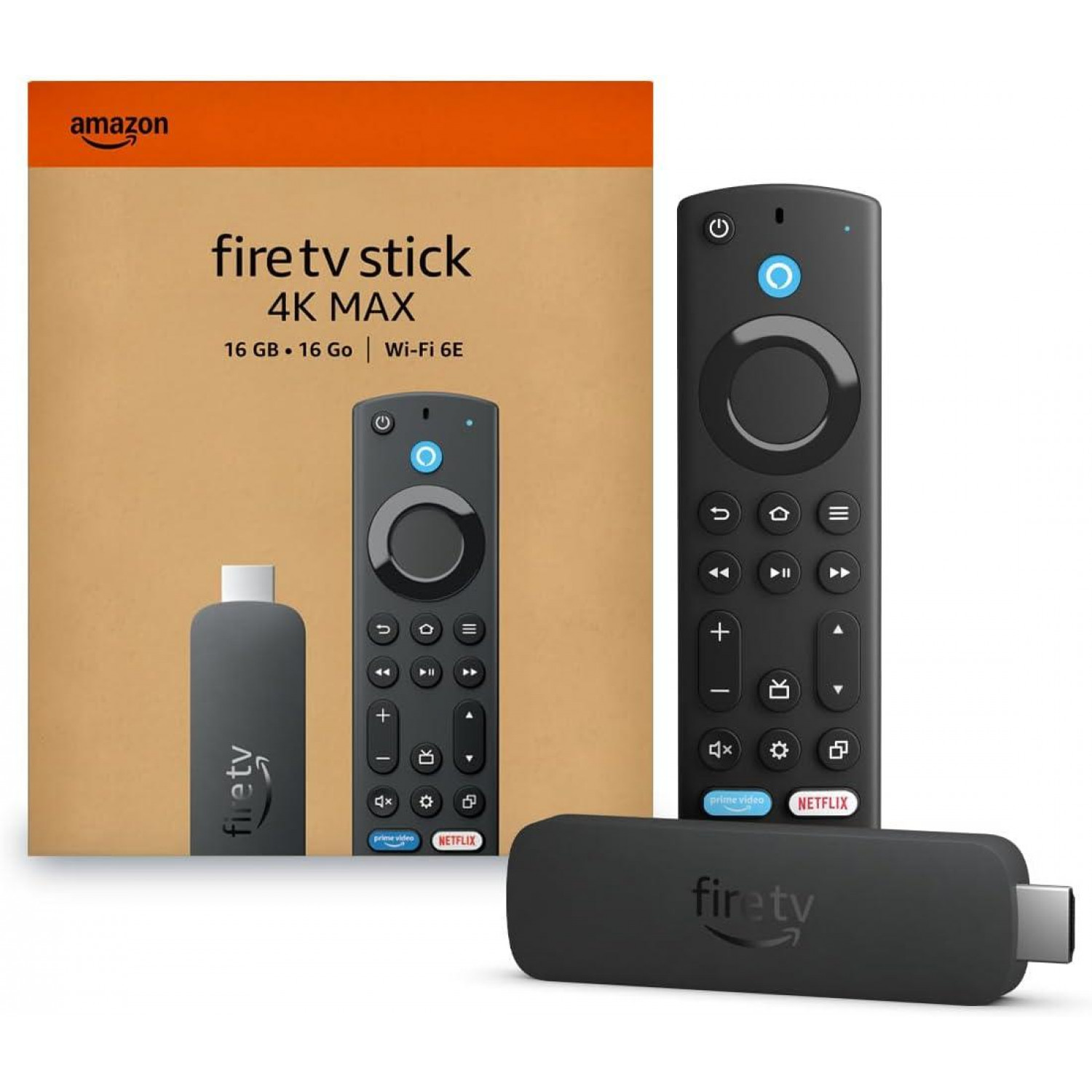 Amazon Smart TV Stick Fire TV Stick 4K (Gen2) 4K UHD με Bluetooth / Wi-Fi / HDMI και Alexa