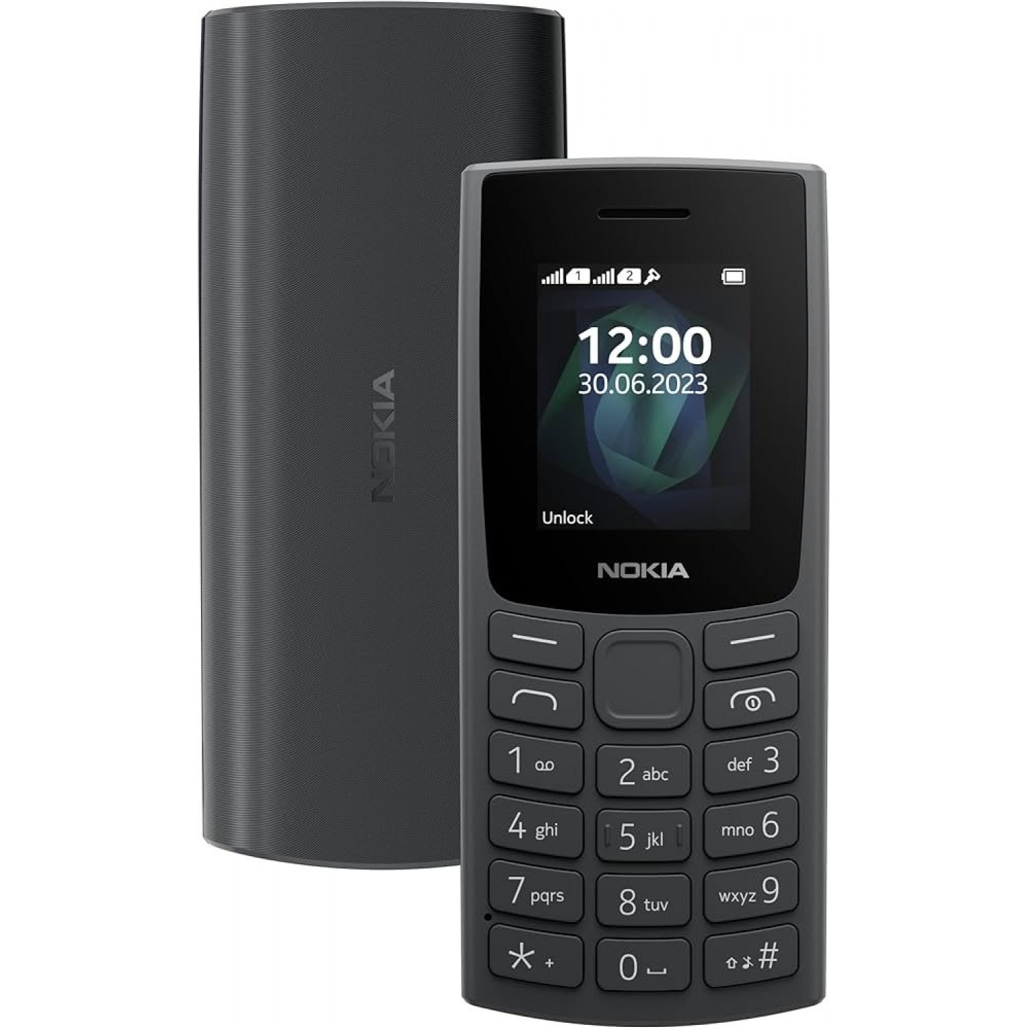 Nokia 105 4G 2024 Dual Sim Black