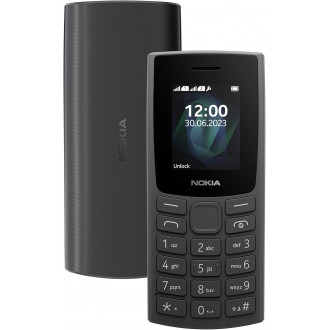Nokia 105 4G 2024 Dual Sim Black