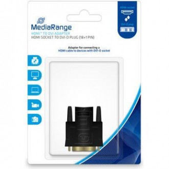 MediaRange Μετατροπέας HDMI male σε HDMI female 1τμχ (MRCS170)