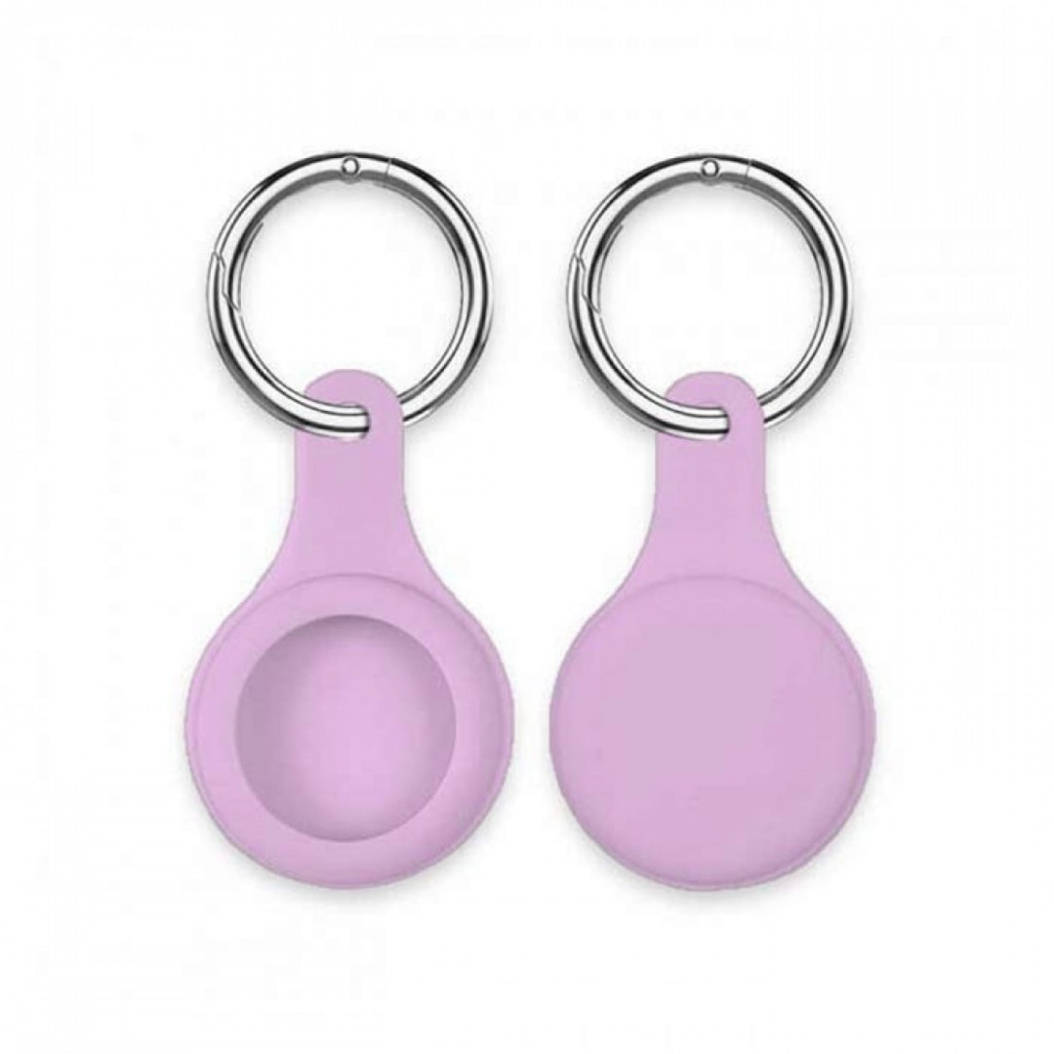Θήκη για AirTag Σιλικόνης Λιλά