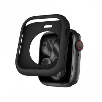 Θήκη Σιλικόνης Soft για Apple Watch Series 45mm Μαύρο