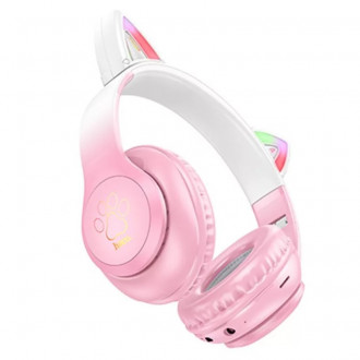 HOCO headphones bluetooth W42 Cat Ear cherry blossom